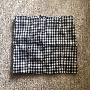 Free People Modern Femme Gingham Skirt